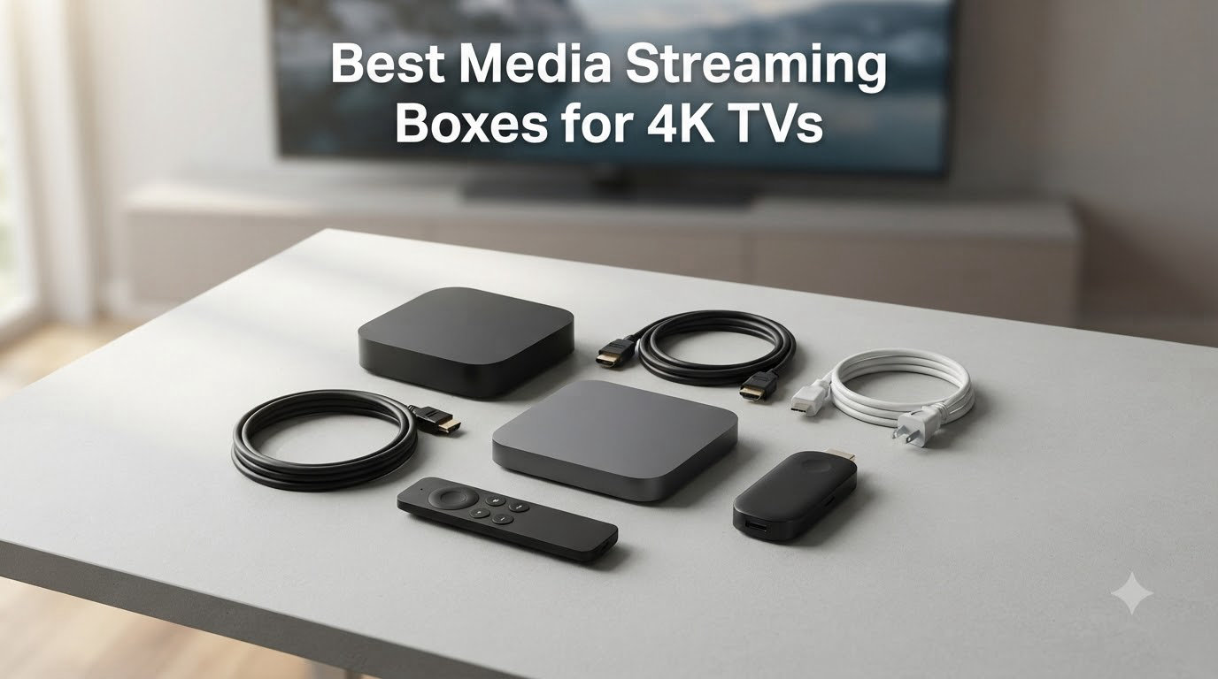 Best Media Streaming Boxes for 4K TVs