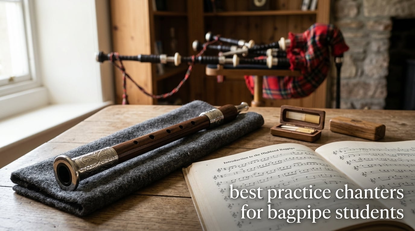 best practice chanters for bagpipe students