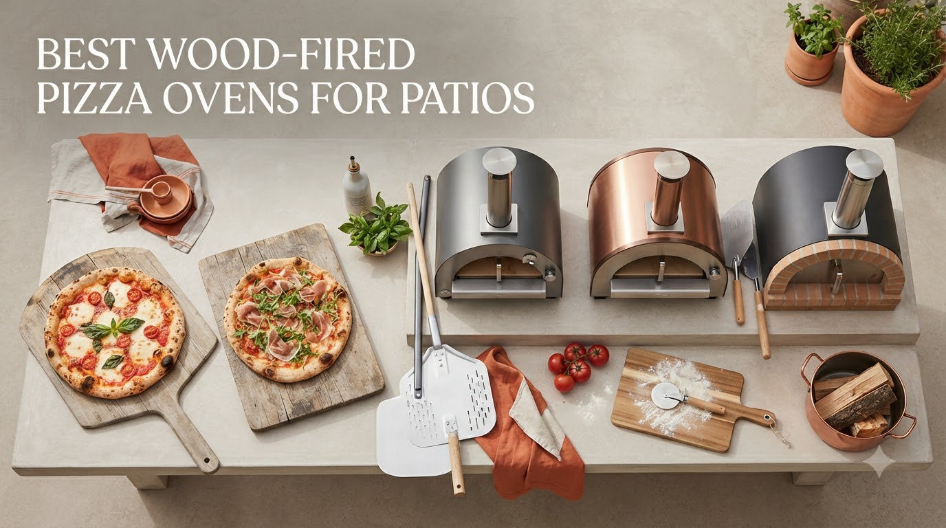 Best Wood-Fired Pizza Ovens for Patios