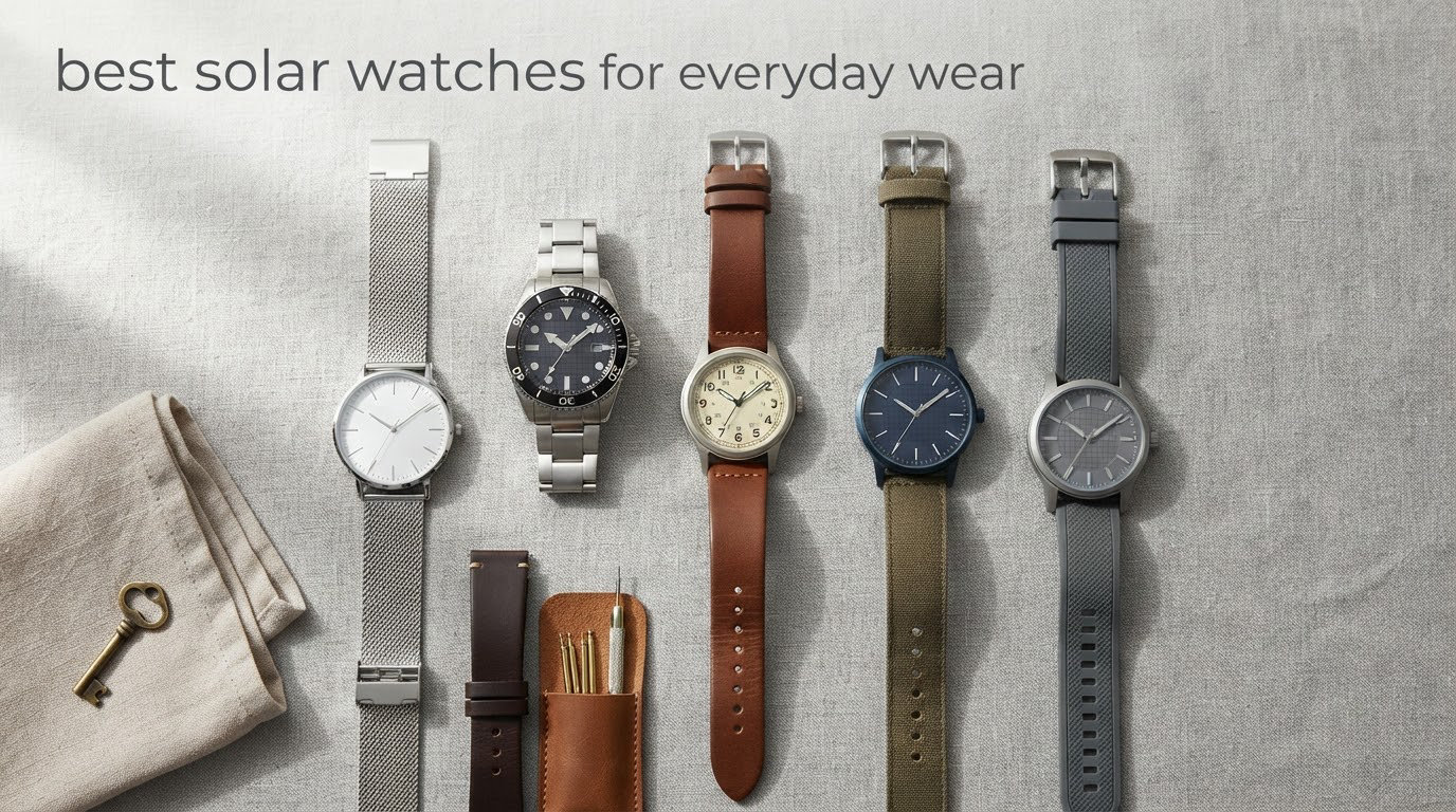 best solar watches for everyday wear