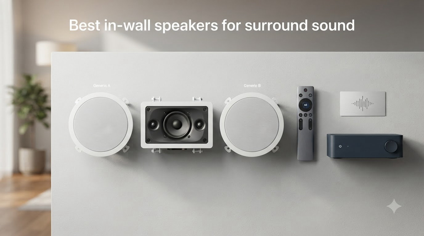 Best in-wall speakers for surround sound