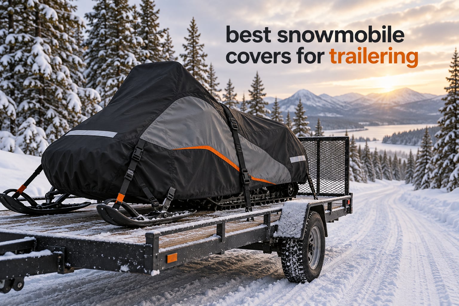 best snowmobile covers for trailering