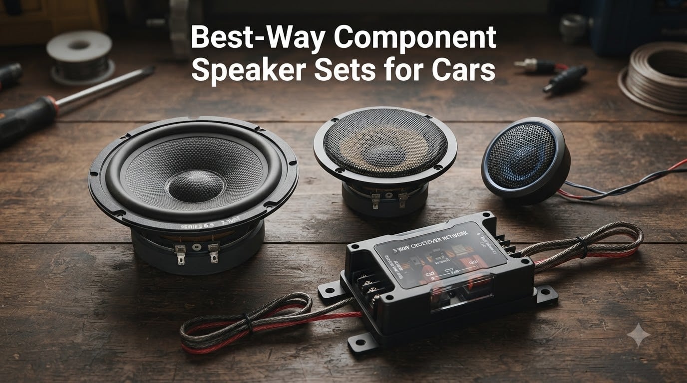 Best 3-Way Component Speaker Sets for Cars