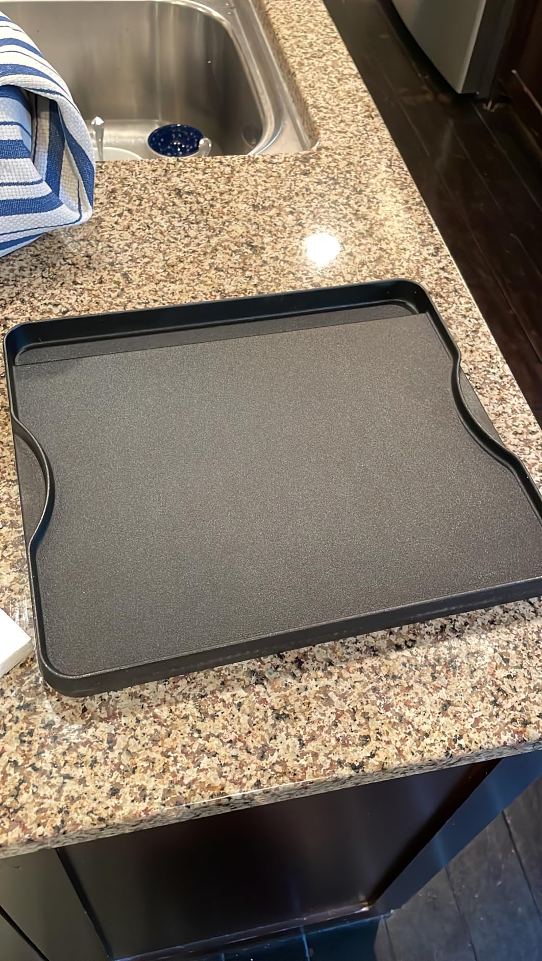Camp Chef Cast Iron Griddle - 14 x 16, Non-Stick Grill/Griddle Sides customer photo 1