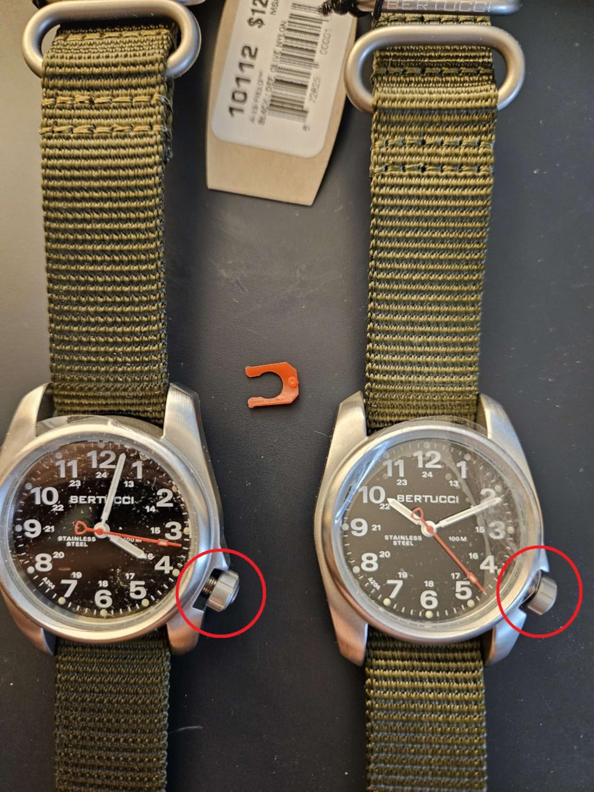 Bertucci A-1S Field Watch customer photo 1