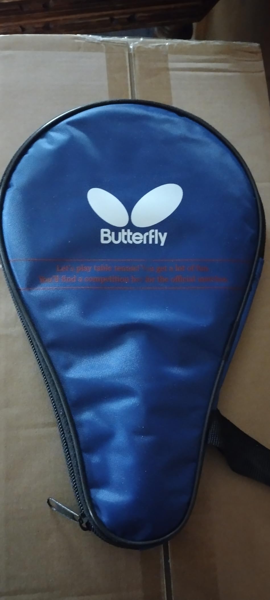 Butterfly 401 Table Tennis Racket Set - 1 Ping Pong Paddle – 1 Ping Pong Paddle Case - ITTF Approved Table Tennis Paddle - Ships in Ping Pong Racket Gift Box, Multi, B401FL customer photo 1