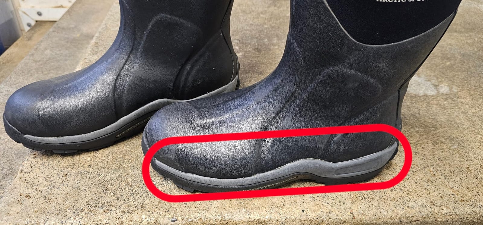 MUCK Arctic Sport Steel Toe Waterproof Insulated Work Boot customer photo 1