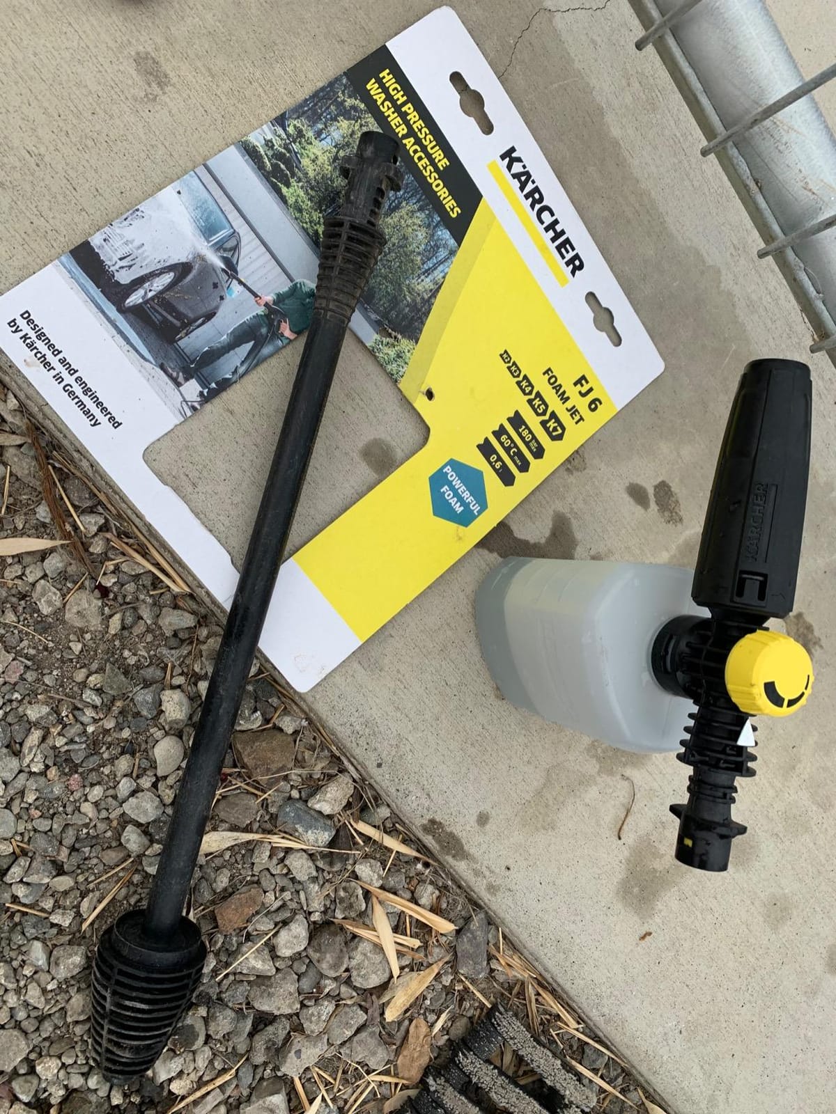 Kärcher FJ6 Foam Cannon for Karcher Electric Pressure Washers K1-K5 - Great for Cleaning Vehicles, Cars, Motorcycles, Bikes and More customer photo 2