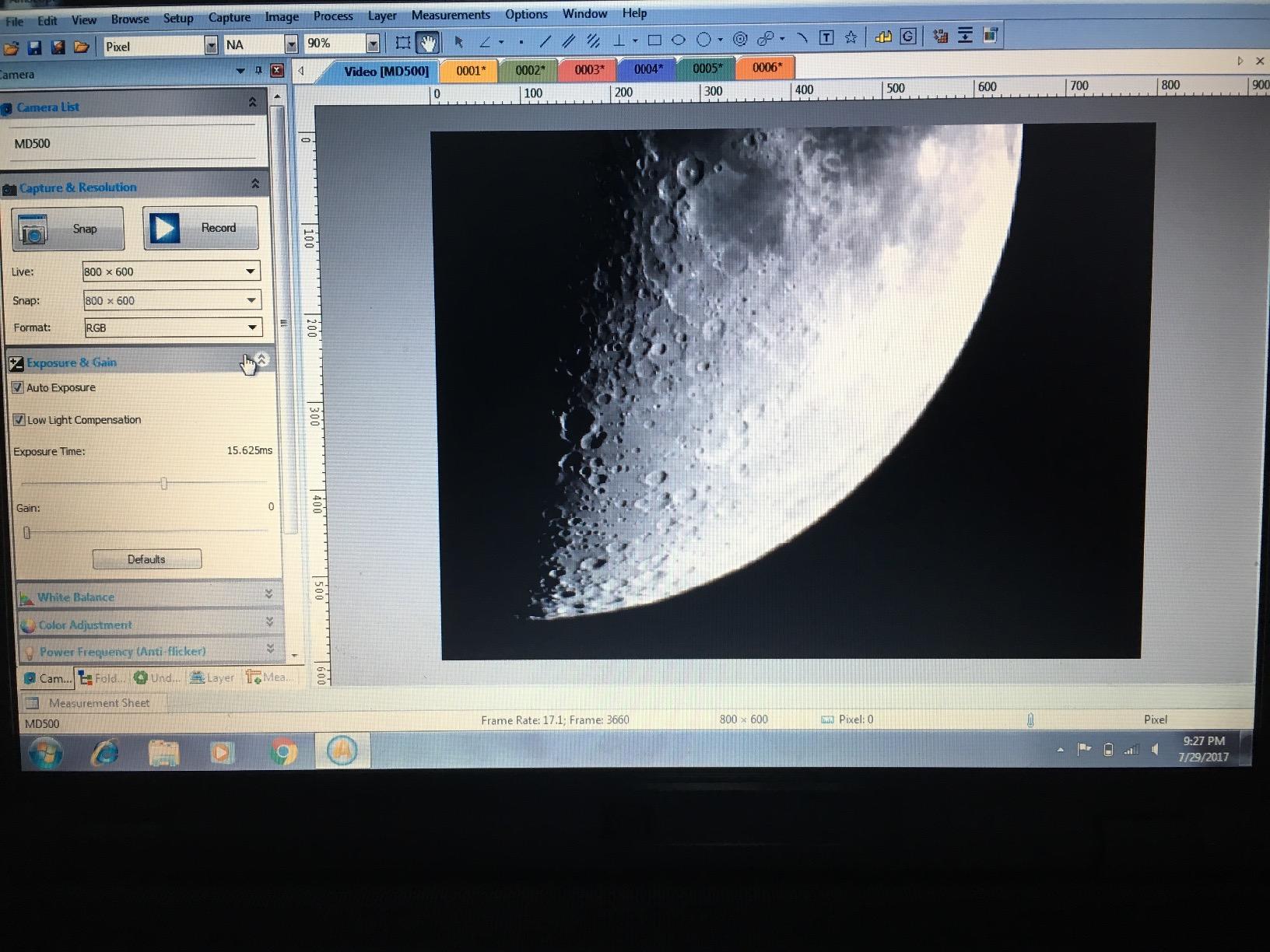 AmScope MD500-CK USB Digital Microscope Camera + Calibration Kit customer photo 1
