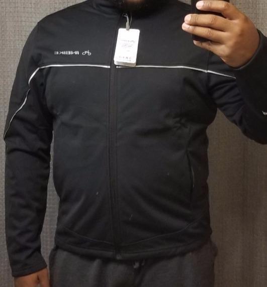 INBIKE Men Cycling Jacket, Winter Fleece Thermal Windproof SoftShell Coat customer photo 2