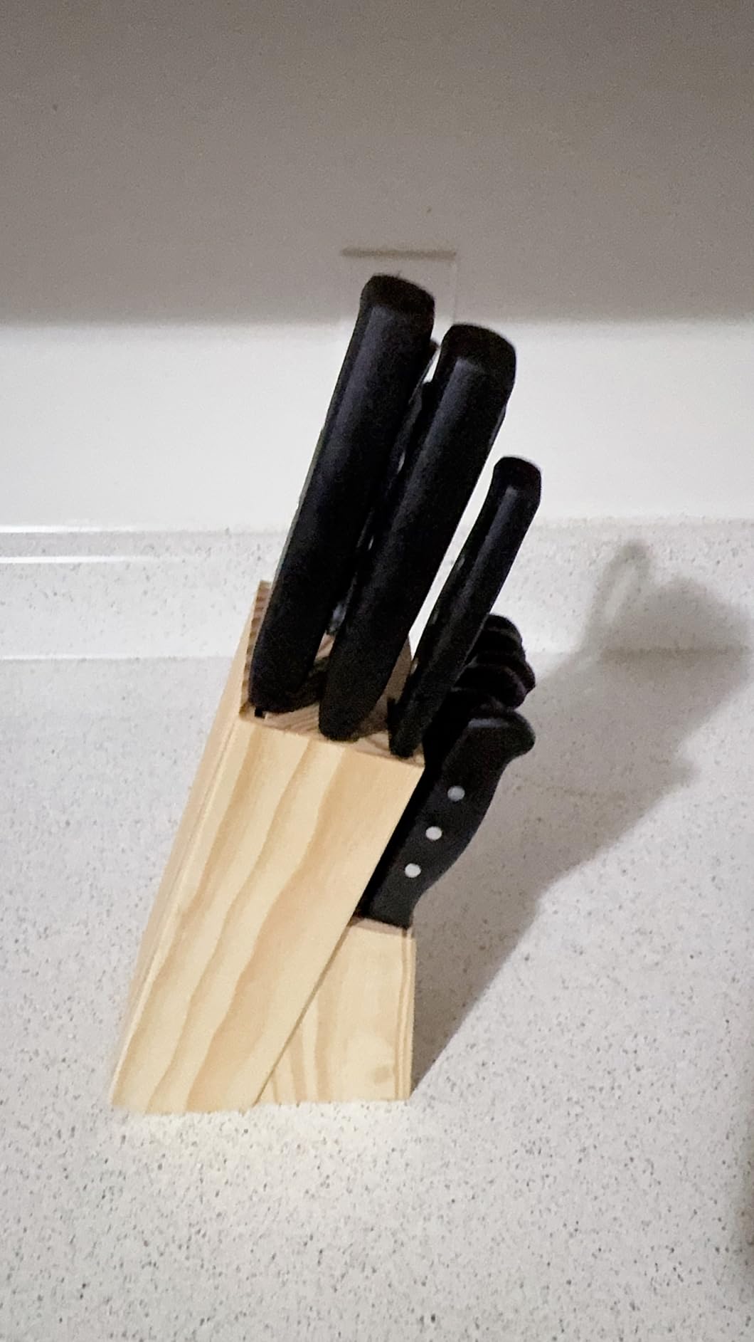 Farberware 22-Piece Kitchen Knife Block Set, High Carbon Stainless Steel customer photo 2