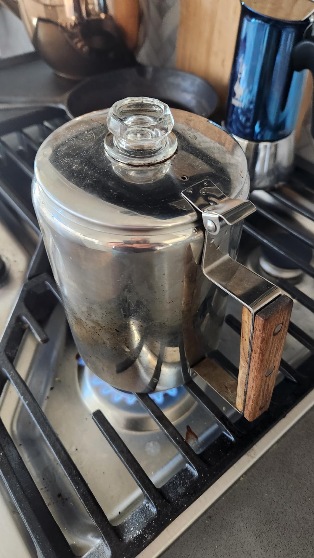 COLETTI Bozeman Percolator Coffee Pot — NO Aluminum or Plastic [9 cup] customer photo 1