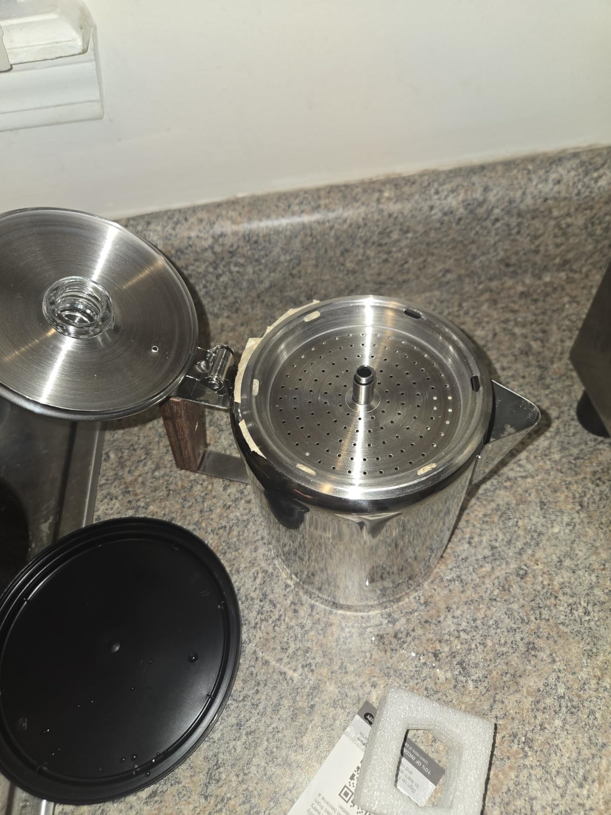 COLETTI Bozeman Percolator Coffee Pot — NO Aluminum or Plastic [9 cup] customer photo 2
