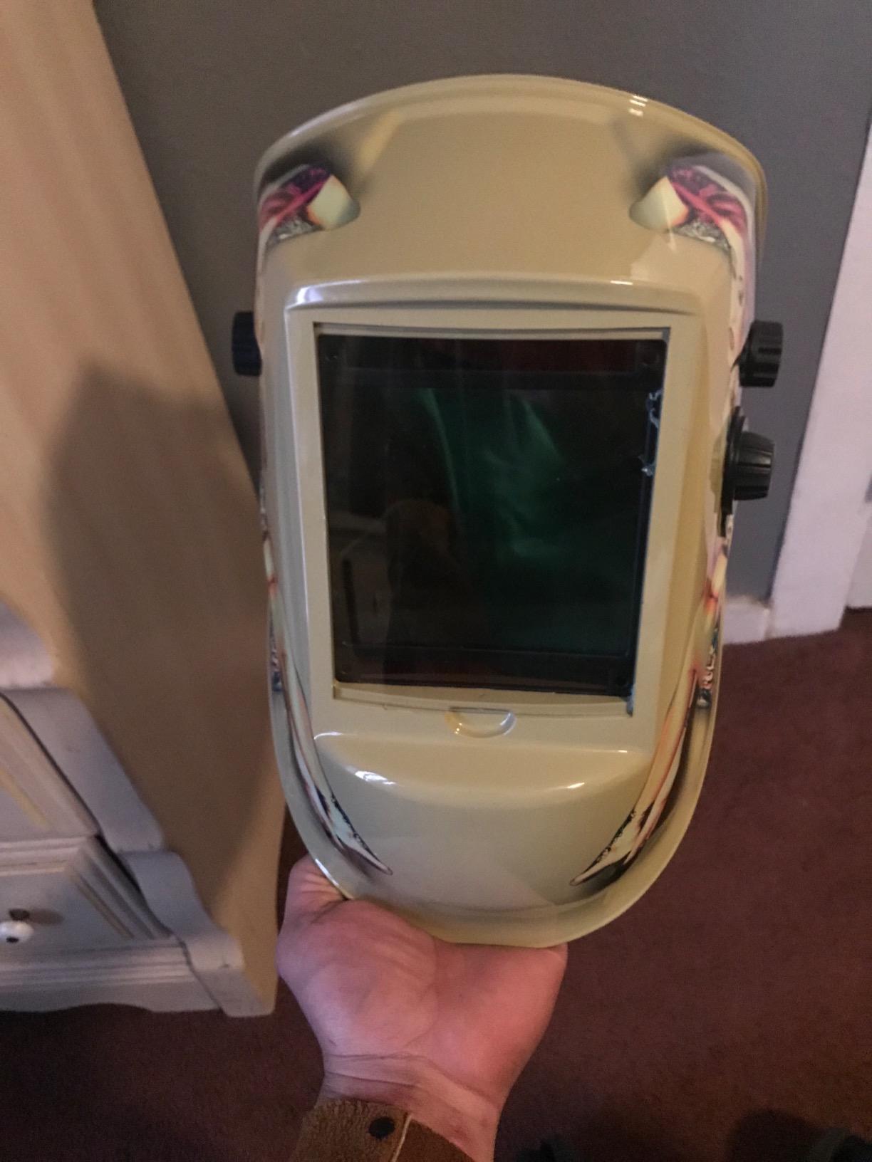 TGR Extra Large View True Color Auto Darkening Welding Helmet - 4