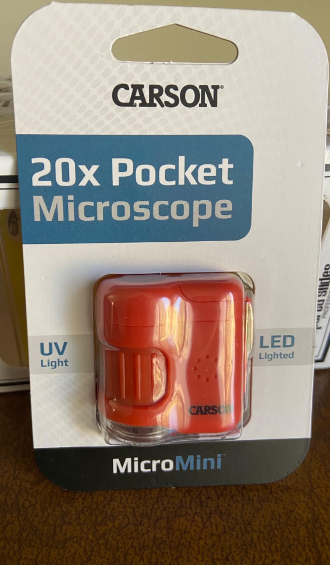 Carson MicroMini 20x LED Lighted Pocket Microscope Keychain customer photo 2