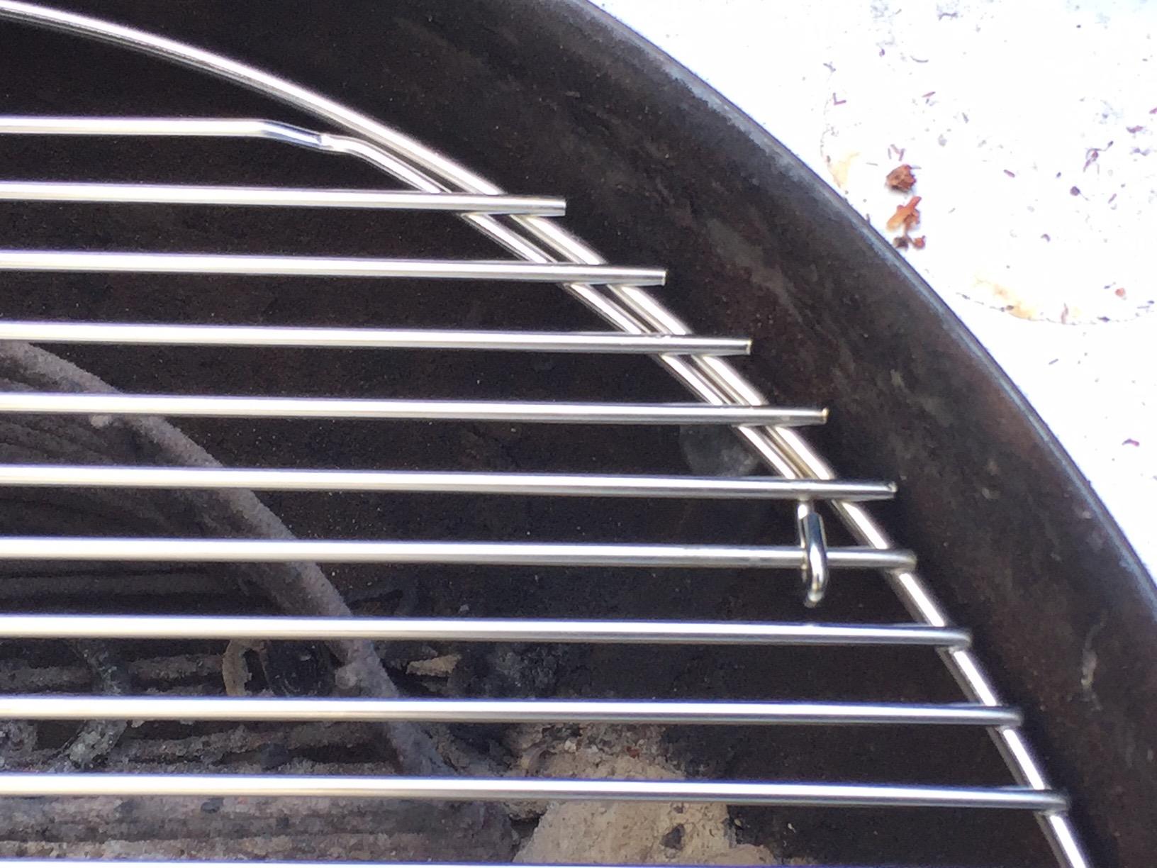 22 Inch 201 Stainless Steel Hinged/Cooking Replacement 22” grill grate - Compatible with Weber 22