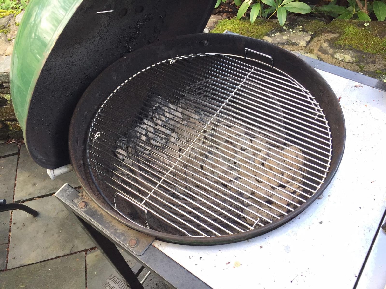 22 Inch 201 Stainless Steel Hinged/Cooking Replacement 22” grill grate - Compatible with Weber 22