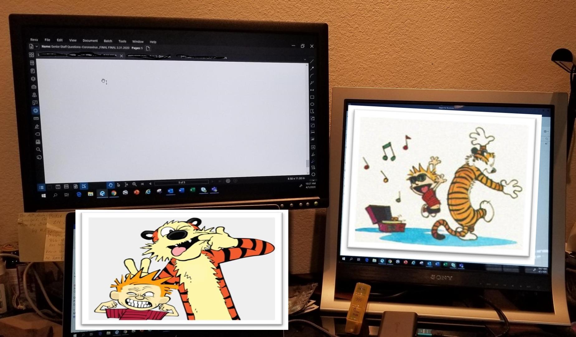 HP VH240a 23.8-inch Full HD 1080p IPS LED Monitor with Built-in Speakers and VESA Mounting, Rotating Portrait & Landscape, Tilt, and HDMI & VGA Ports (2DS80AA#ABA) - Black customer photo 1