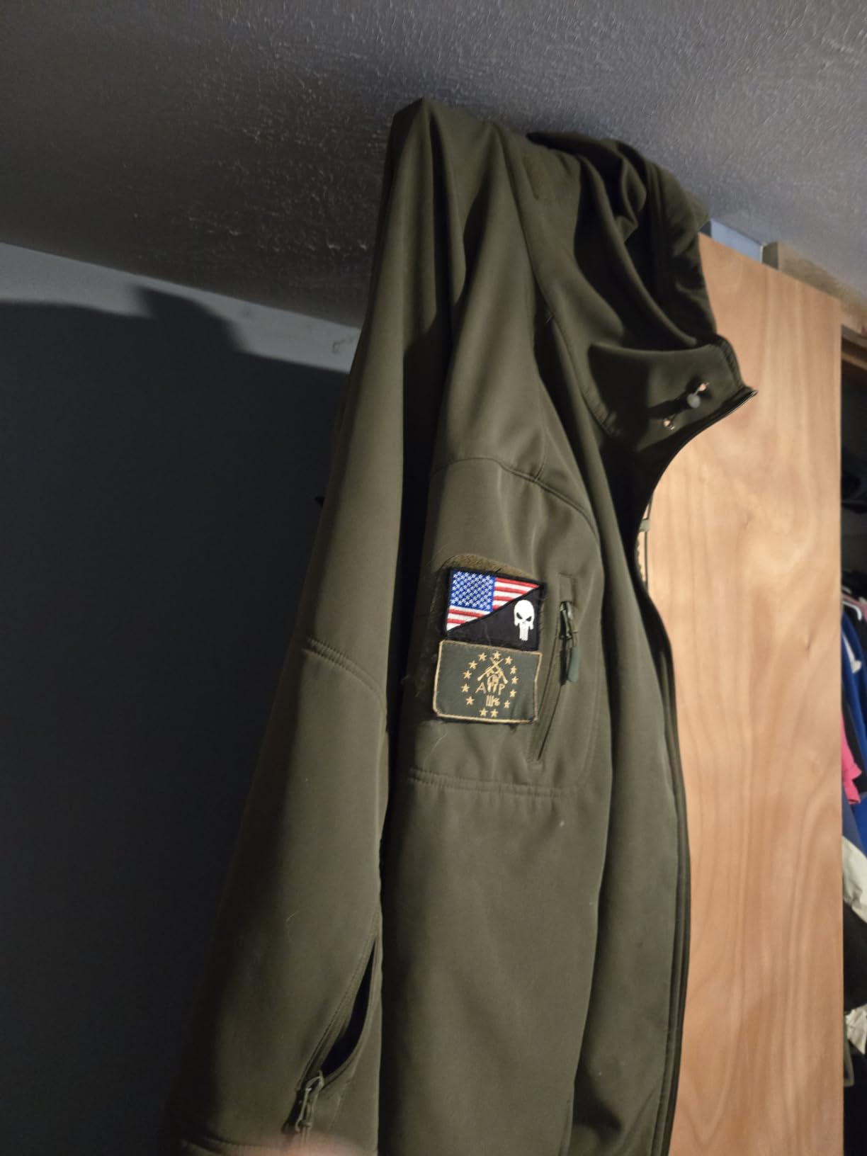 TACVASEN Men's Tactical Fleece SoftShell Jacket Waterproof Winter Coat customer photo 1