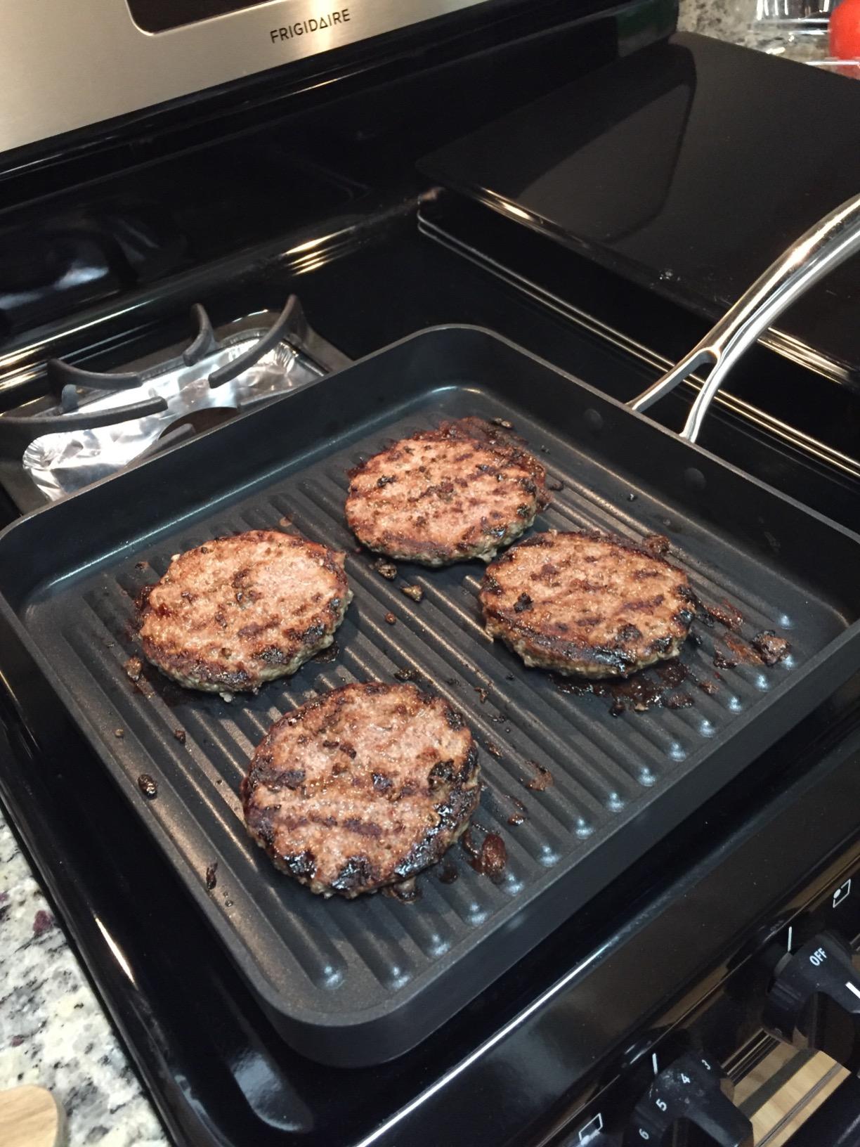 Cooks Standard Hard-Anodized Nonstick 11-inch Square Grill Pan customer photo 2