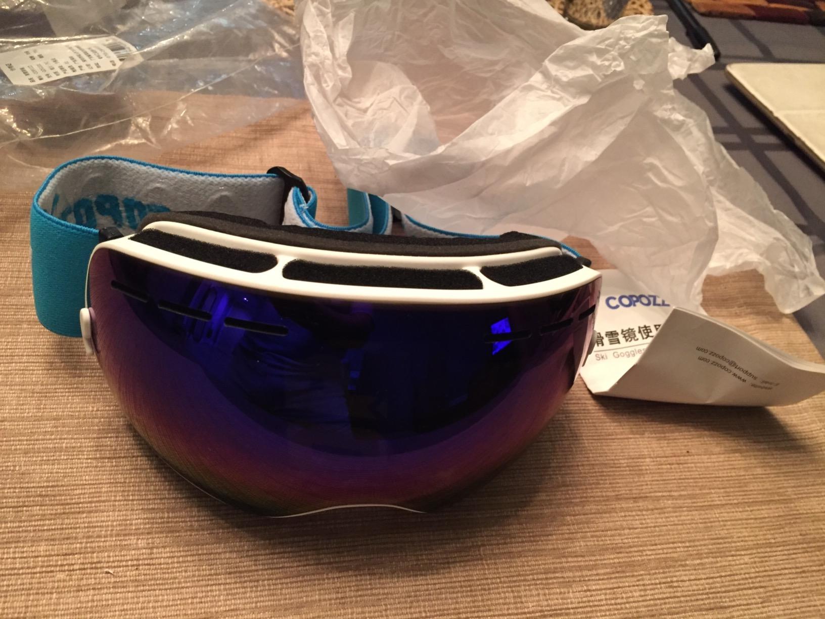 COPOZZ Ski Goggles, G1 OTG Snowboard Snow Goggles customer photo 1