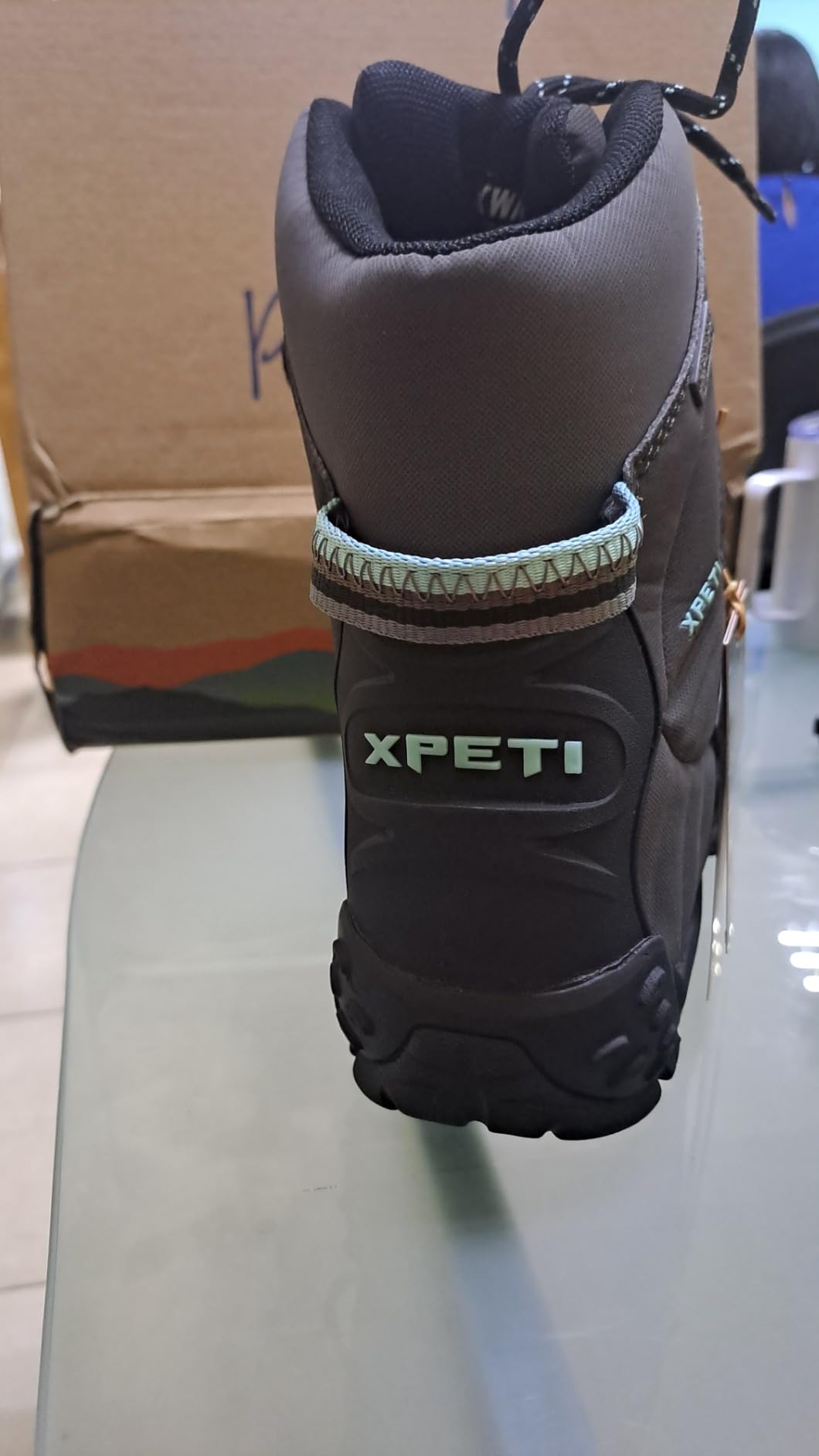 XPETI Women's Thermator Mid High-Top Waterproof Outdoor Hiking Boot customer photo 2