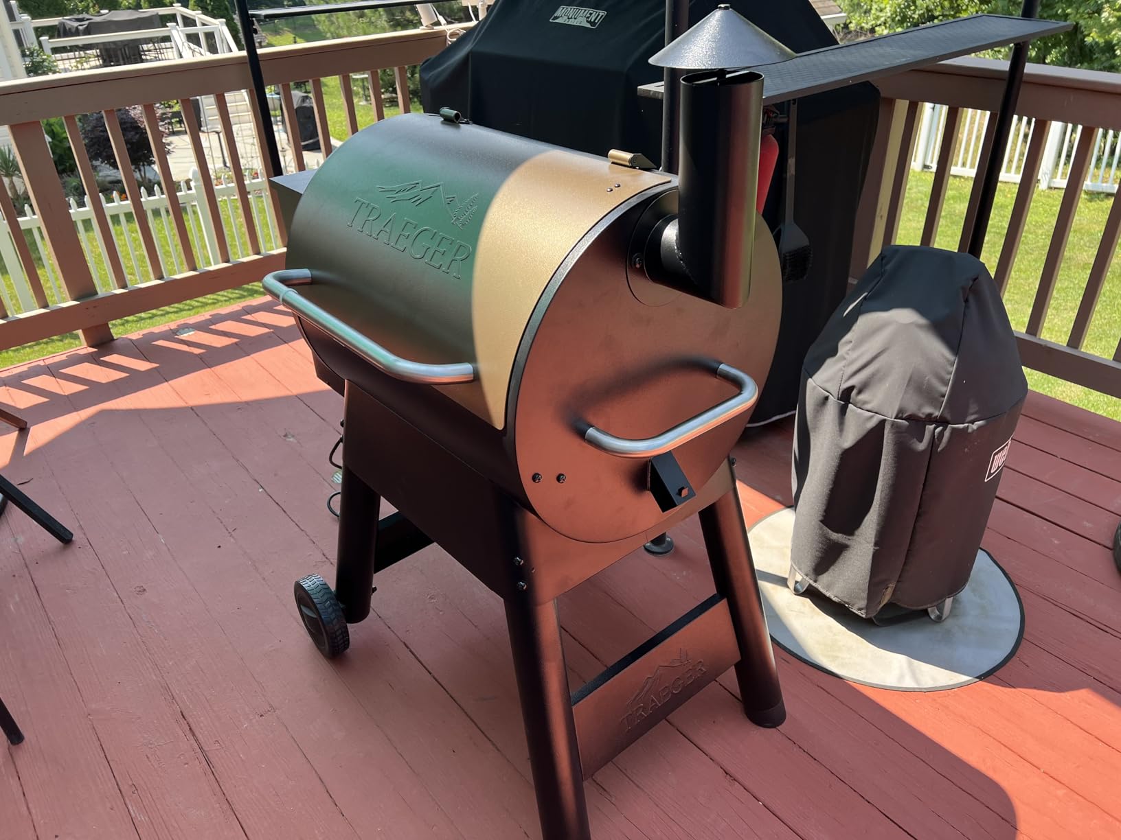 Traeger Grills BAC503 Full-Length Grill Cover Grill Accessory - Pro 575/ Pro 22, Black customer photo 1