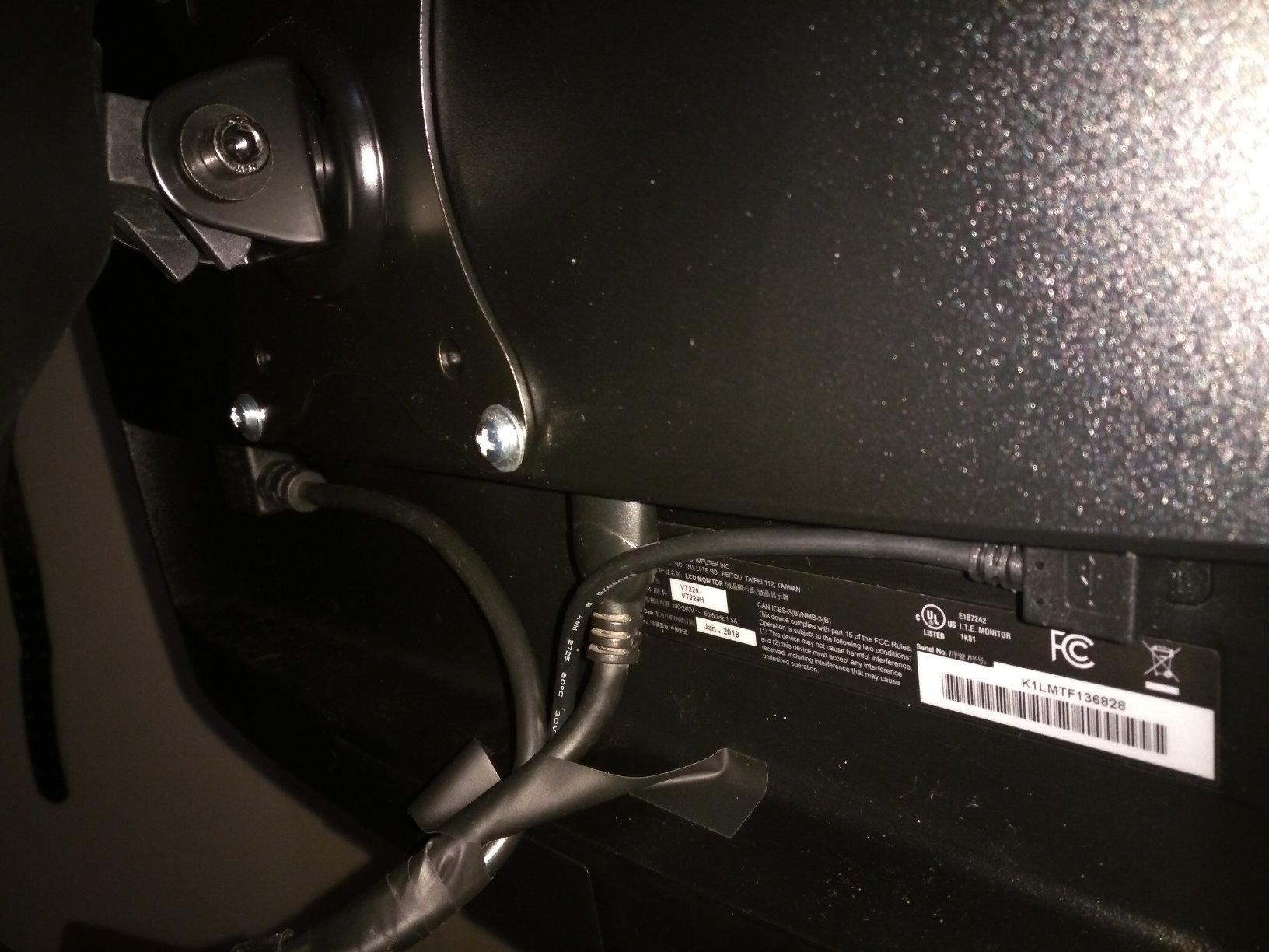 ASUS VT229H 22 Inch 1080P FHD IPS Touchscreen Monitor, HDMI, VGA customer photo 2