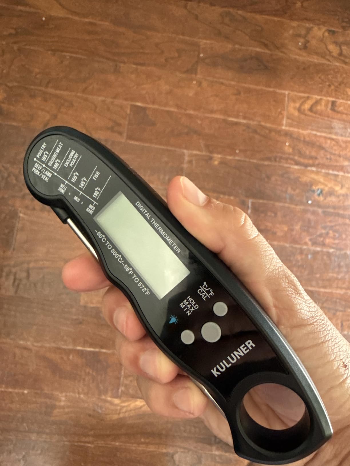 KULUNER Digital Instant Read Meat Thermometer for Cooking, Food,Grill customer photo 1
