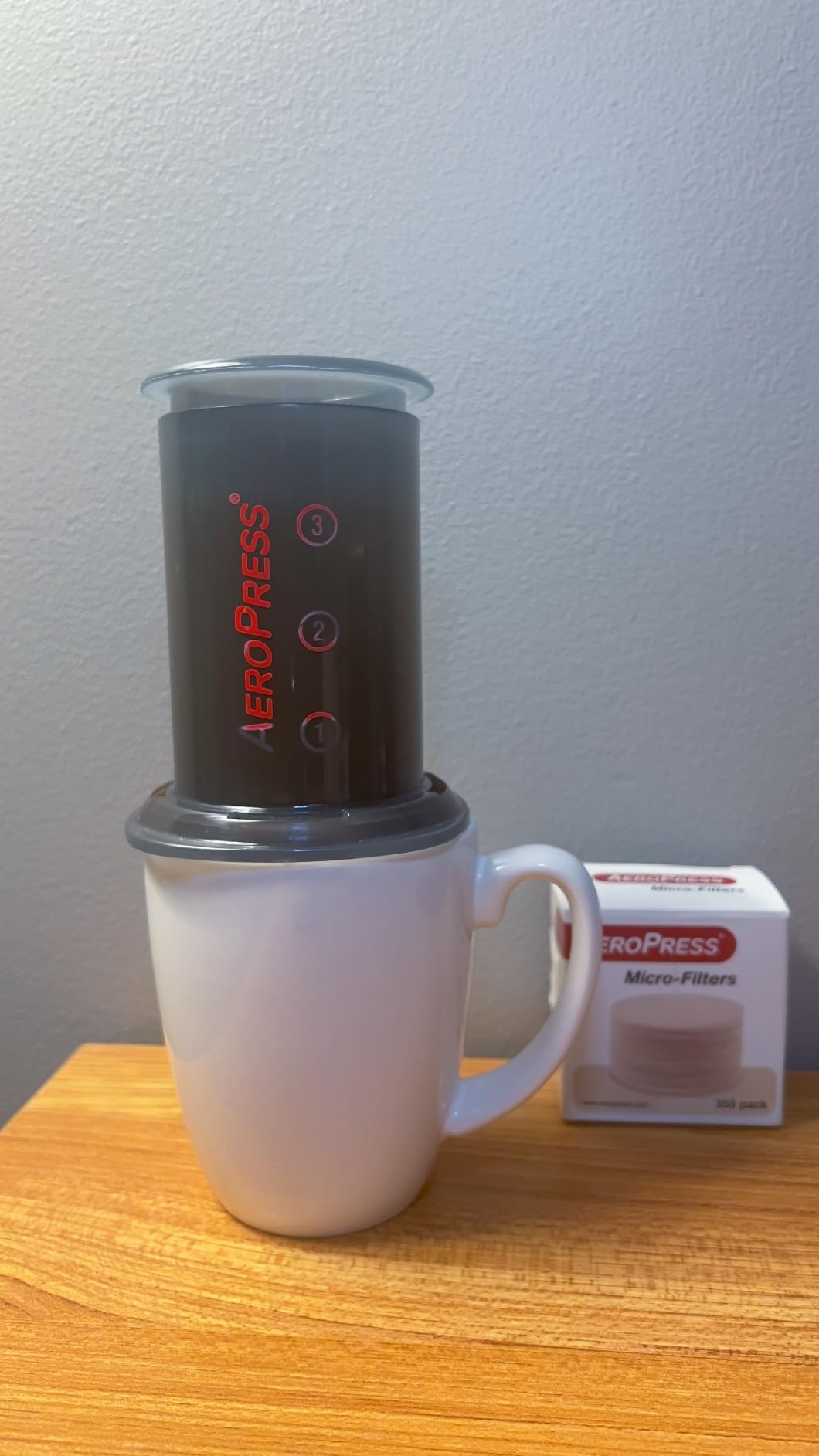 AeroPress Go Extra Small Portable Coffee Maker Kit customer photo 2