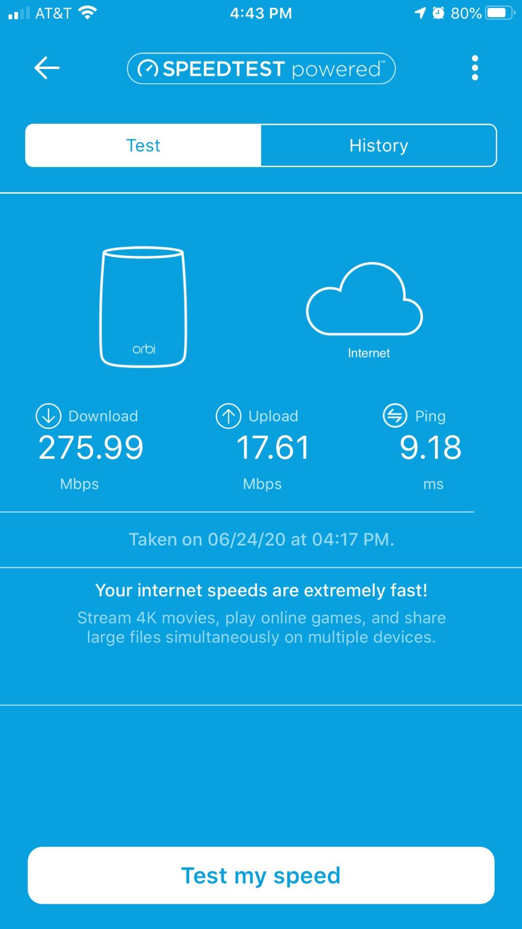 NETGEAR Orbi Whole Home Tri-Band Mesh WiFi 6 System (RBK752) – Router with 1 Satellite Extender | Coverage up to 5,000 sq. ft., 40 Devices | AX4200 (Up to 4.2Gbps) customer photo 2