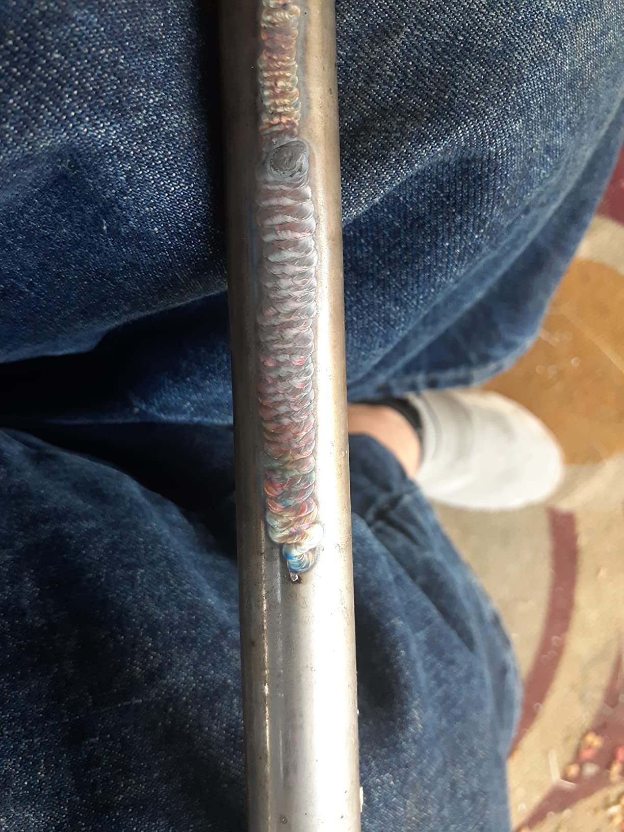YESWELDER TIG Torch, TIG Welding Torch WP-17V 13 ft 150A 10-25mm² Air customer photo 2