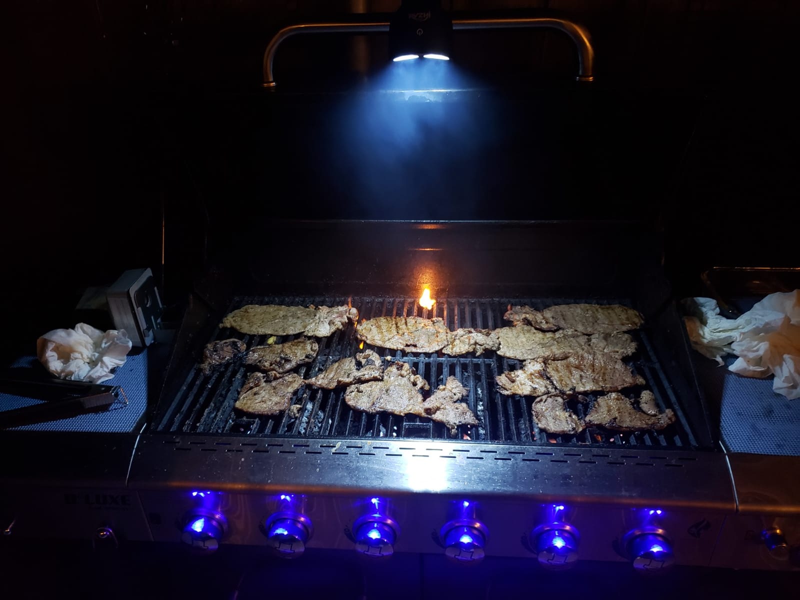 Grill Light for Outdoor Grill: 2 Brightness Super Bright Clamp-On BBQ Light customer photo 1
