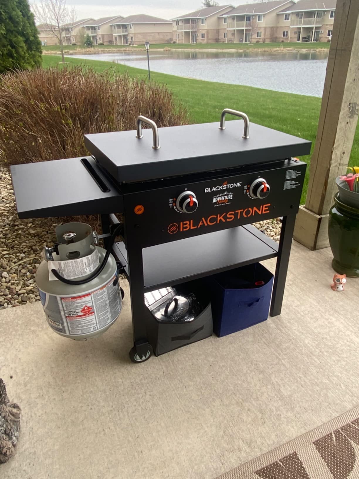 5004 Hard Top Lid Cover with Handle for Blackstone 36” Outdoor Griddle customer photo 2