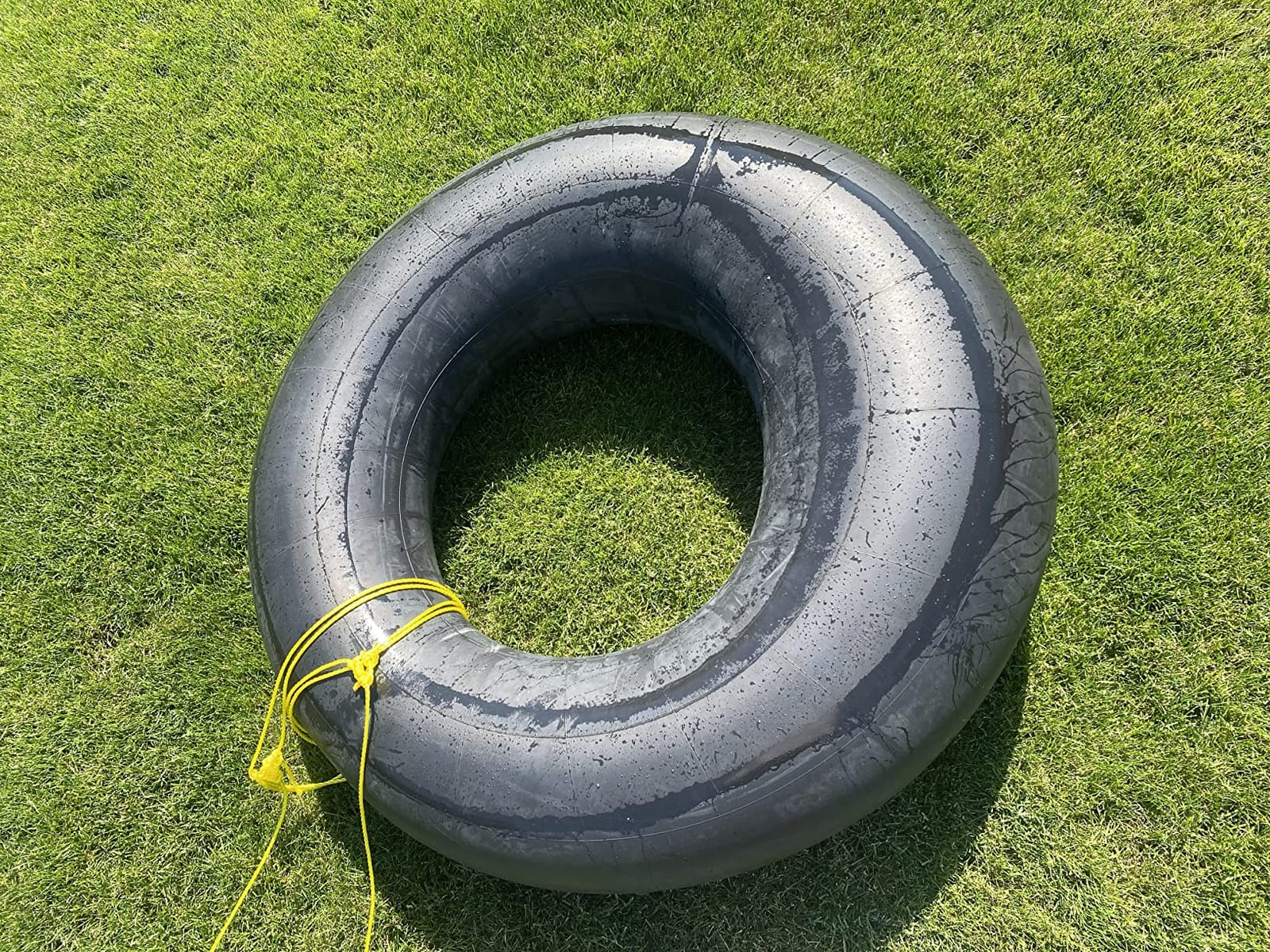 Bradley Heavy Duty Butyl Rubber Inner Tubes – Inflatable Tubes for Snow Sledding, River Floating, Pool Closing, and Whitewater Adventures customer photo 1