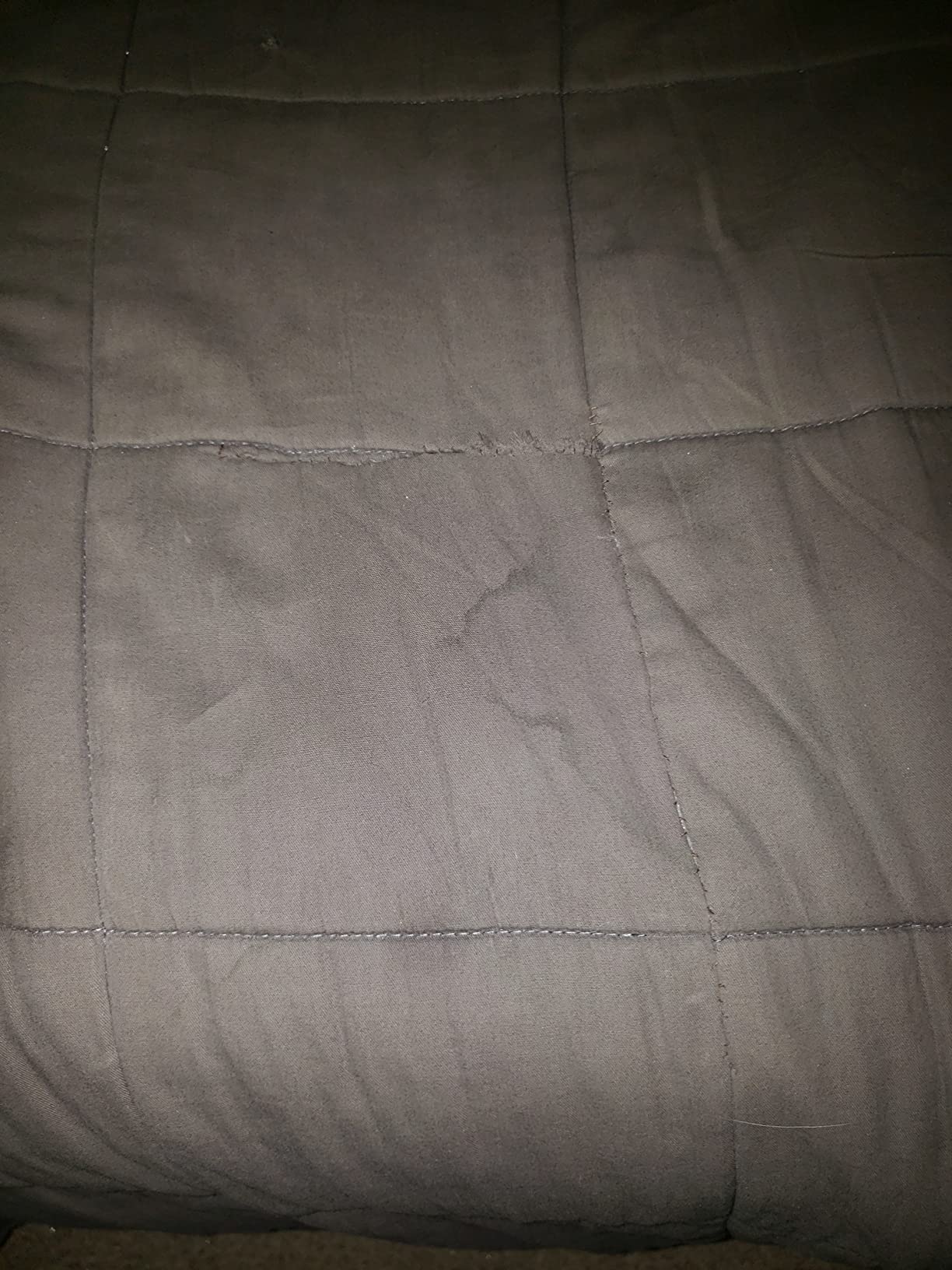 HomeSmart King Size Weighted Blanket 50 lbs - The Heaviest Weighted Blanket customer photo 2