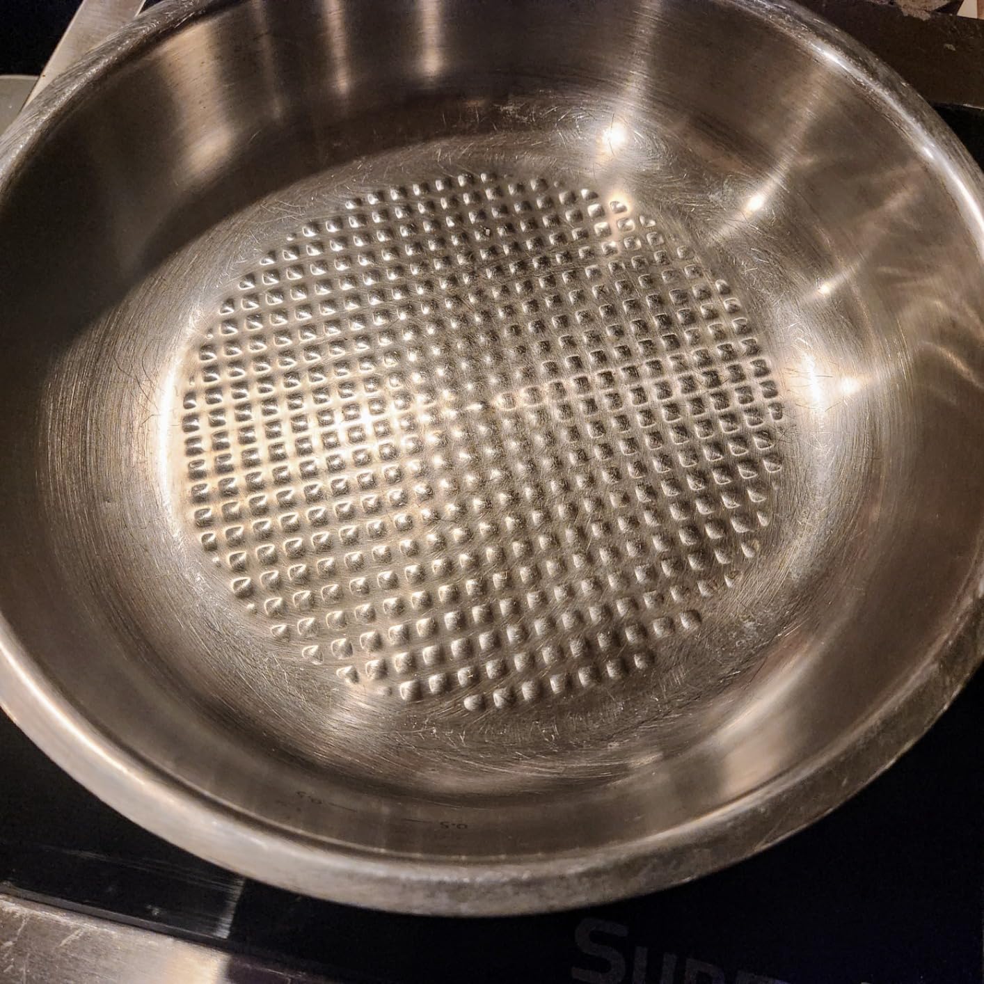 Fissler Original-Profi Collection Stainless Steel 9.5 Inch Frying Pan — Made in Germany, Novogrill® Searing Surface, Induction Ready, Oven Safe customer photo 1