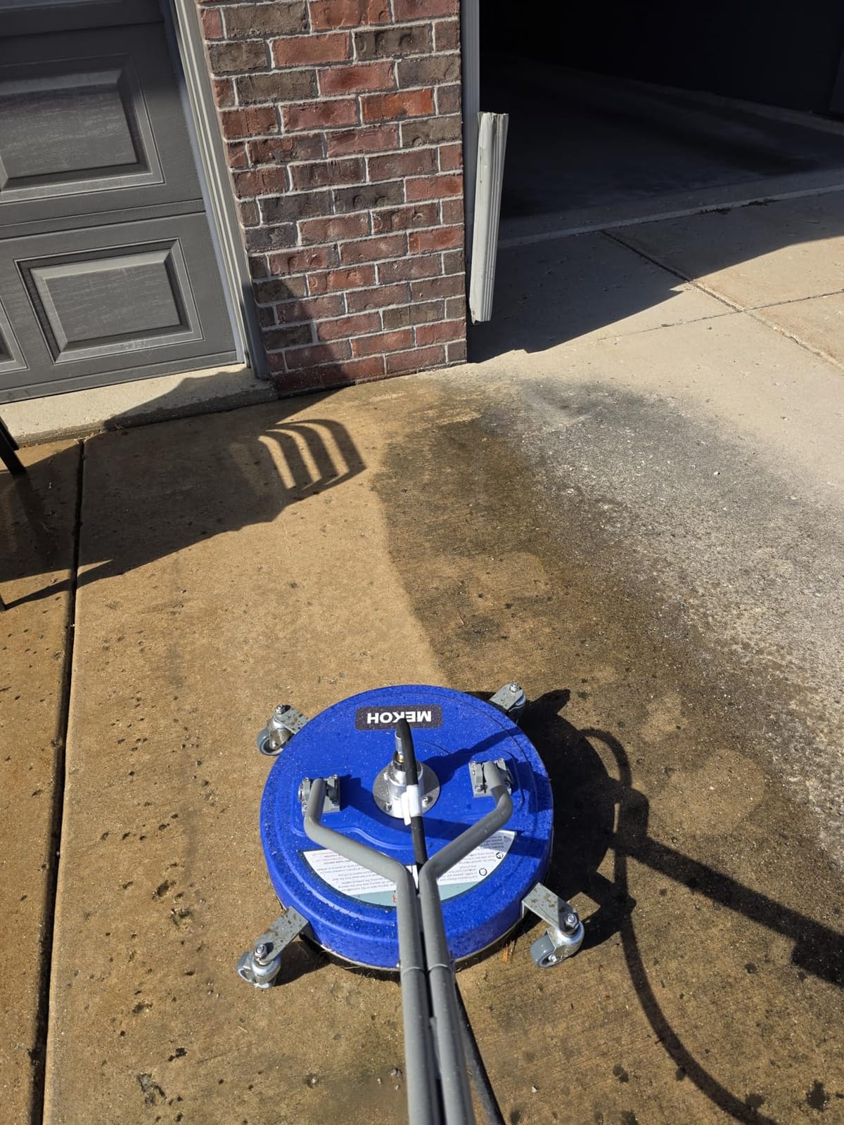 MEKOH 20” Heavy-Duty Pressure Washer Surface Cleaner with Wheels, 4500PSI customer photo 1