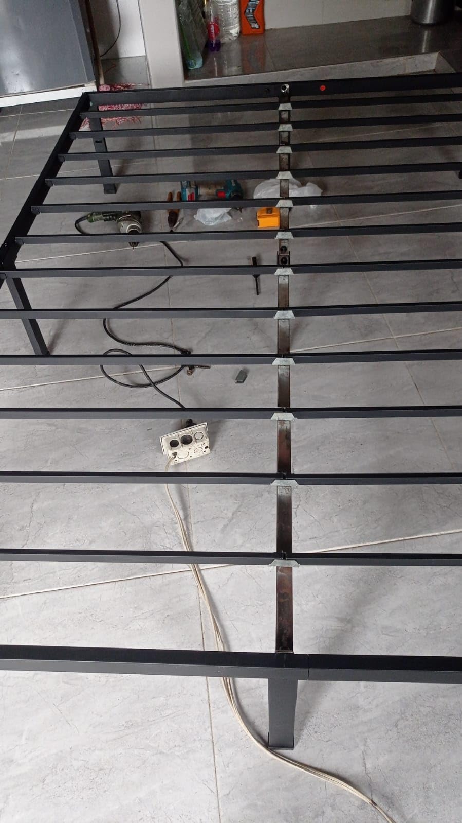 Yitong Angel 14 Inch Queen Size Bed Frame,3500 lbs Heavy Duty Metal Platform, Mattress Foundation with Steel Slat Support/No Box Spring Needed/Noise Free/Non-Slip/Easy Assembly customer photo 1