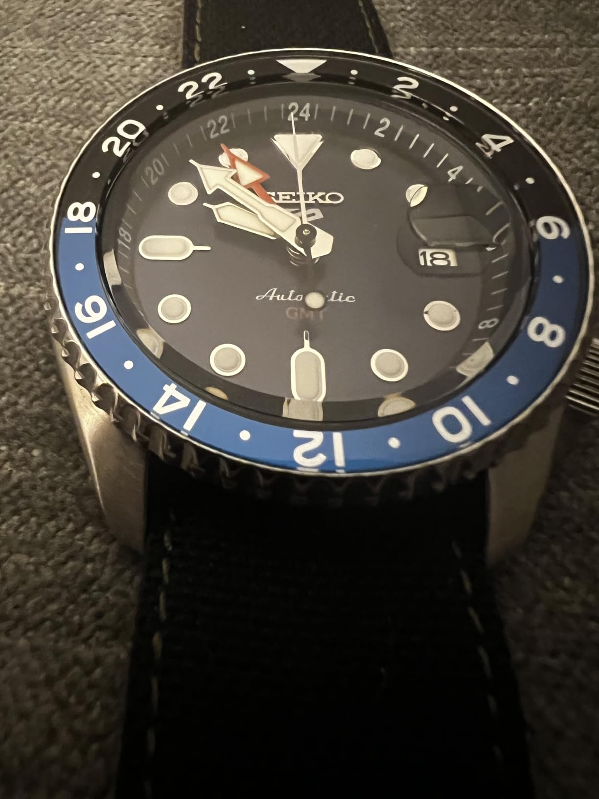 Seiko Watch Five Sports SKX Sports Style GMT Wristwatch customer photo 1