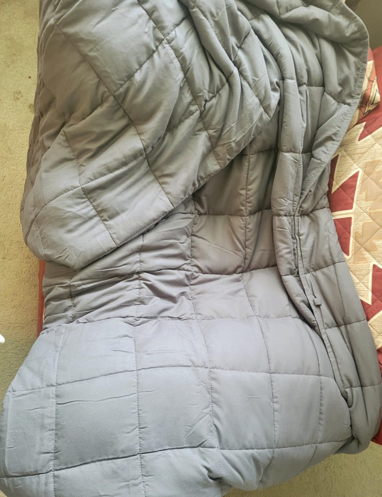 L'AGRATY King Size Weighted Blanket for Adults 20lbs, 80