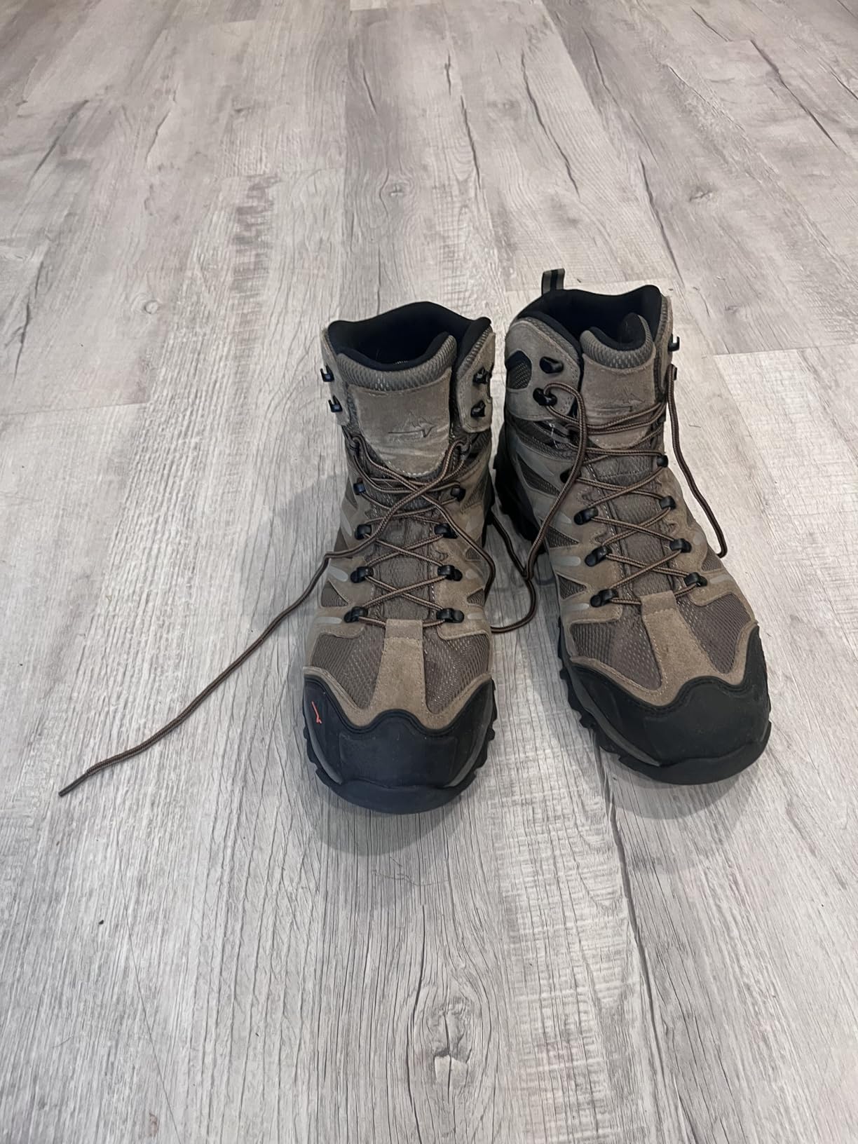 NORTIV 8 Men's Ankle High Waterproof Hiking Boots customer photo 2
