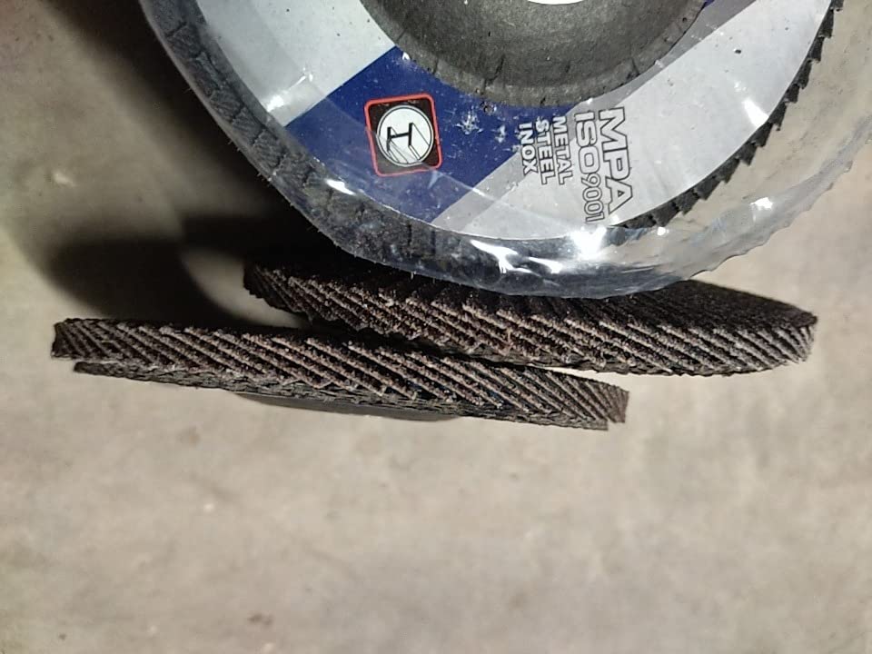 Sali 10 Pack Flap Disc 60 Grit 4.5
