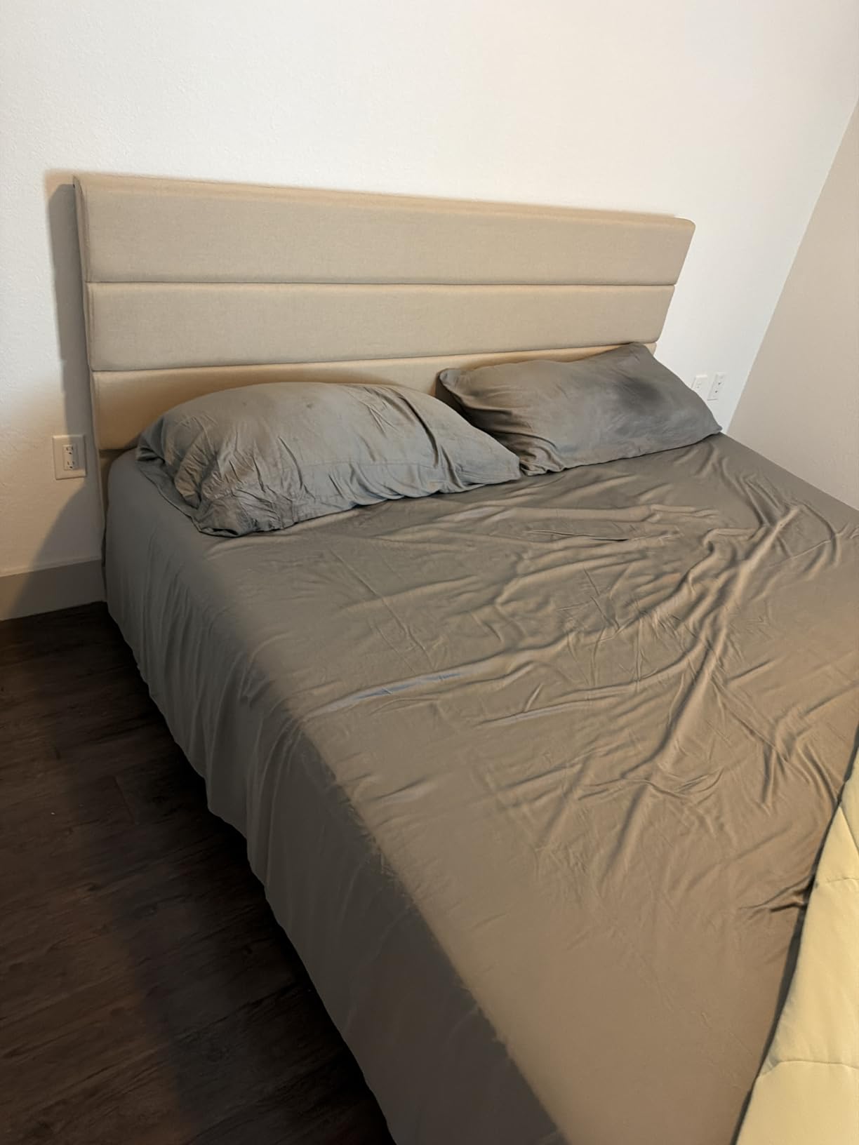 ACCURATEX Cooling Sheets for Hot Sleepers, Queen Size, Grey customer photo 2