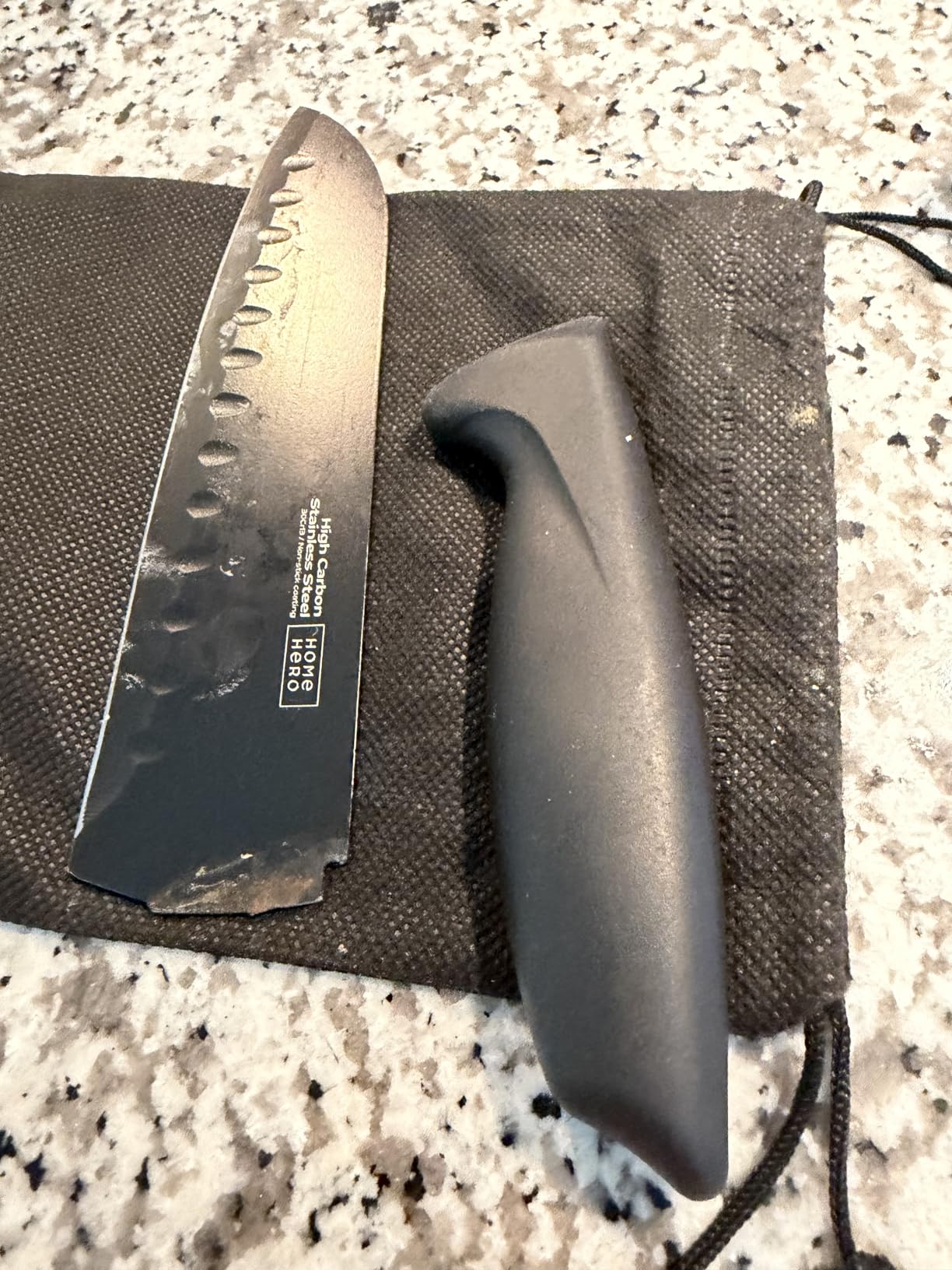 Home Hero Santoku Knife with Sheath - High Carbon Stainless Steel Knife customer photo 2