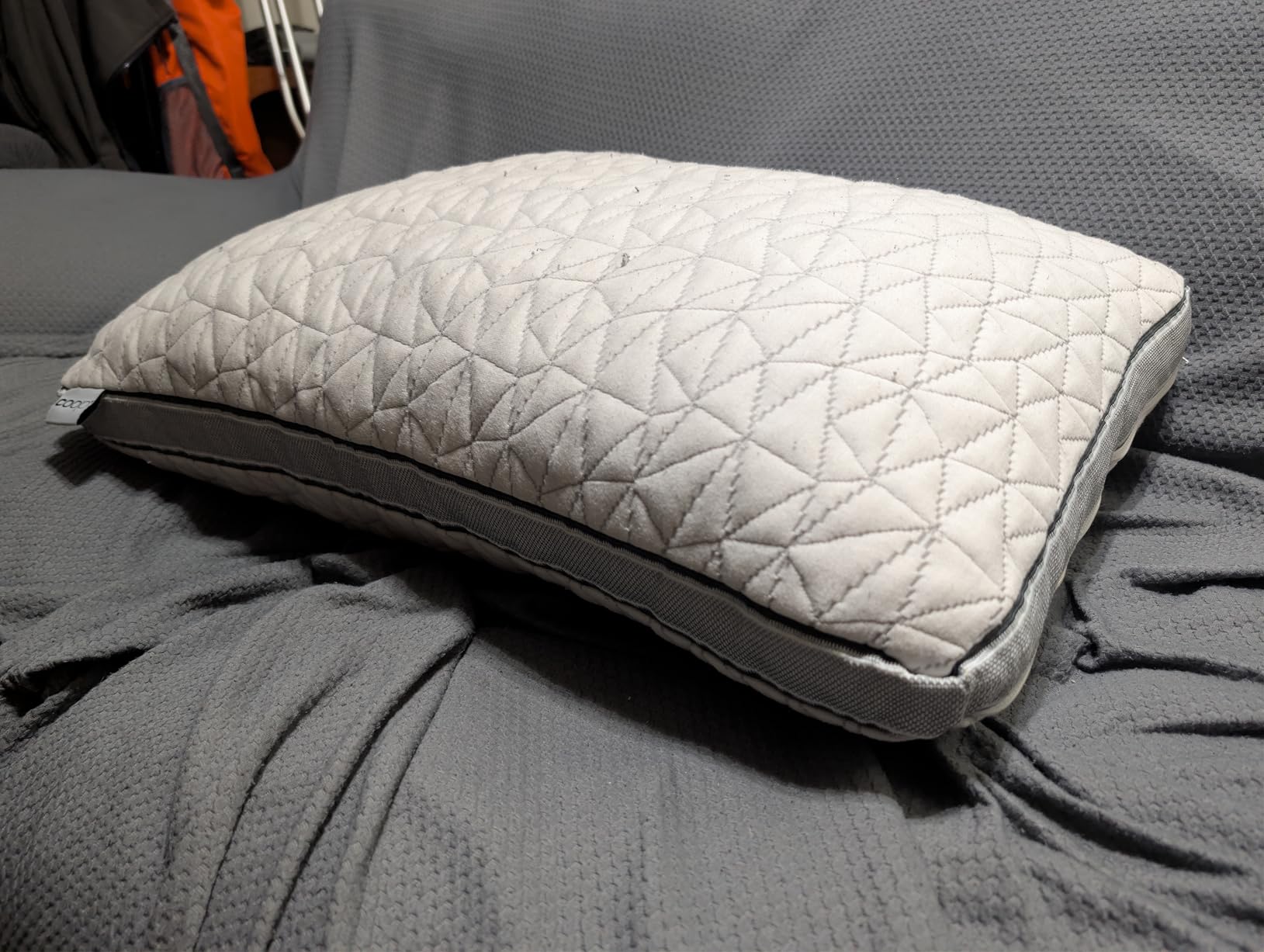 Coop Home Goods Cool+ Adjustable Pillow, Queen Size Plus Shaped Memory Foam Pillows with Cooling Gel, Back, Stomach or Side Sleeper, Neck Support for Sleeping, CertiPUR-US/GREENGUARD Gold customer photo 1