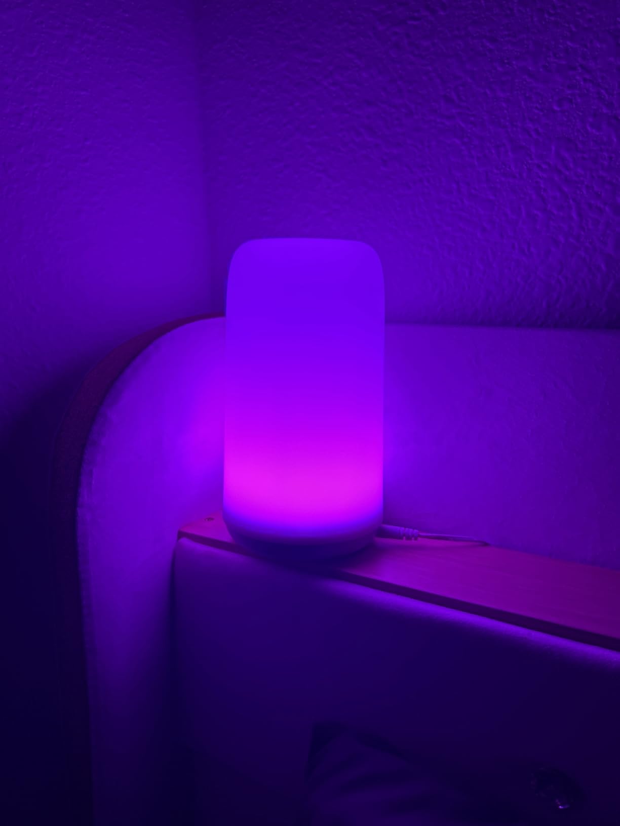 Touch Bedside Table LED Lamp, [Sleek Design & RGB Mode] Multi-Color Dimmable with Warm White Lights, Birthday Gifts for Women Mom, Smart Nightstand Small Lamp for Bedroom Living Room Home Decor customer photo 2