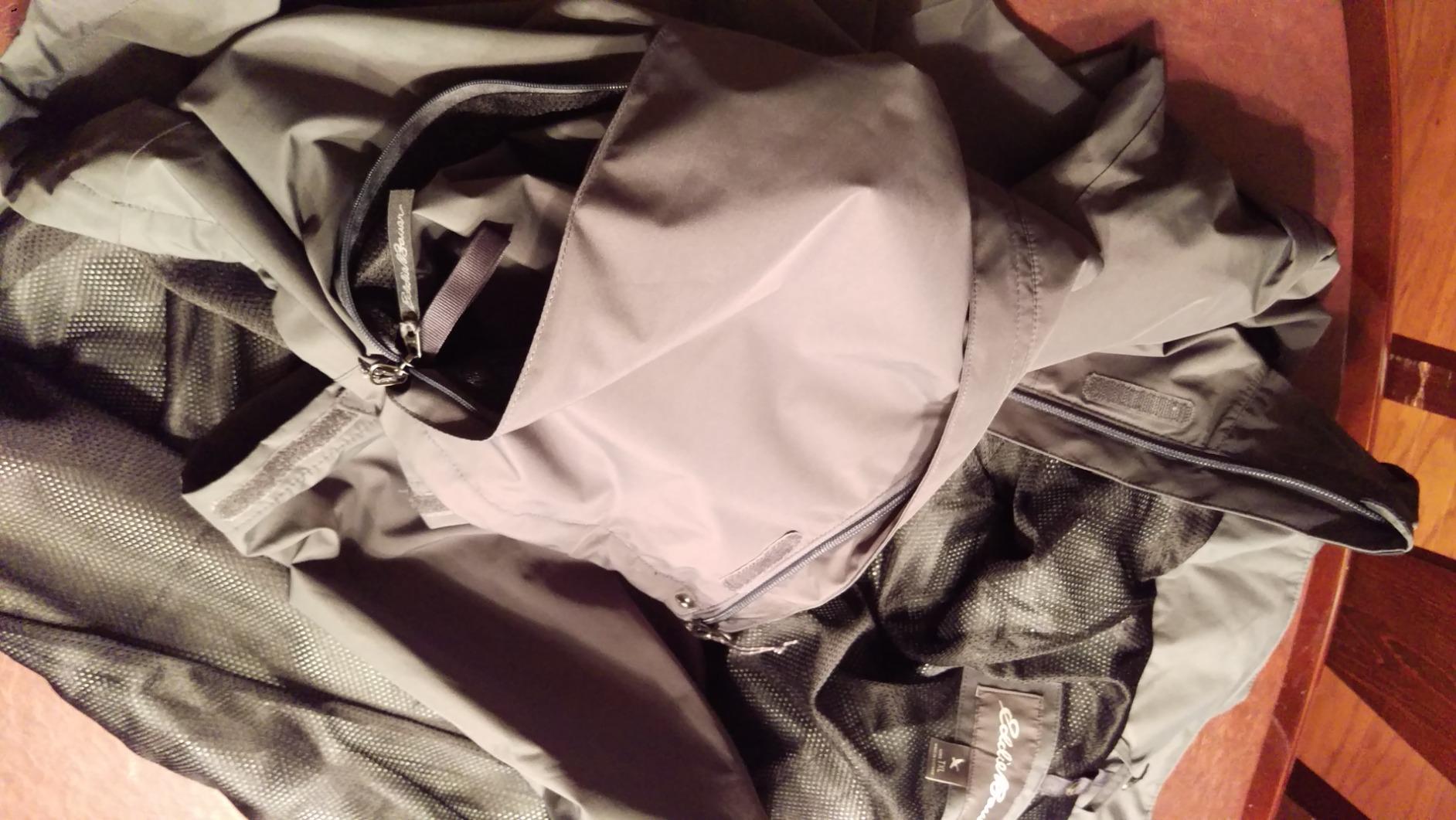 Eddie Bauer Men's Rainfoil WeatherEdge Waterproof Packable Hooded Rain Jacket customer photo 1