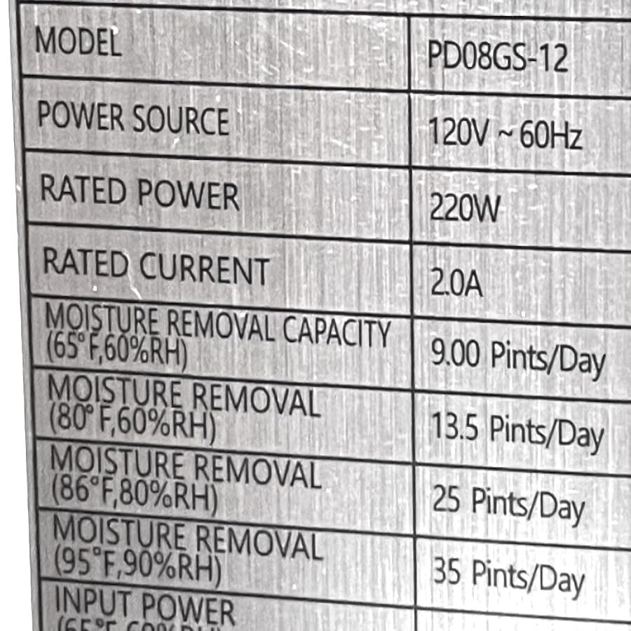 HOGARLABS 30 Pint Dehumidifiers for Home and Basements, with 3 Working Modes, Overflow Protection, and Auto Shut off Restart. Ultra Silent Dehumidifier with Drain Hose and Digital Control Panel. customer photo 2