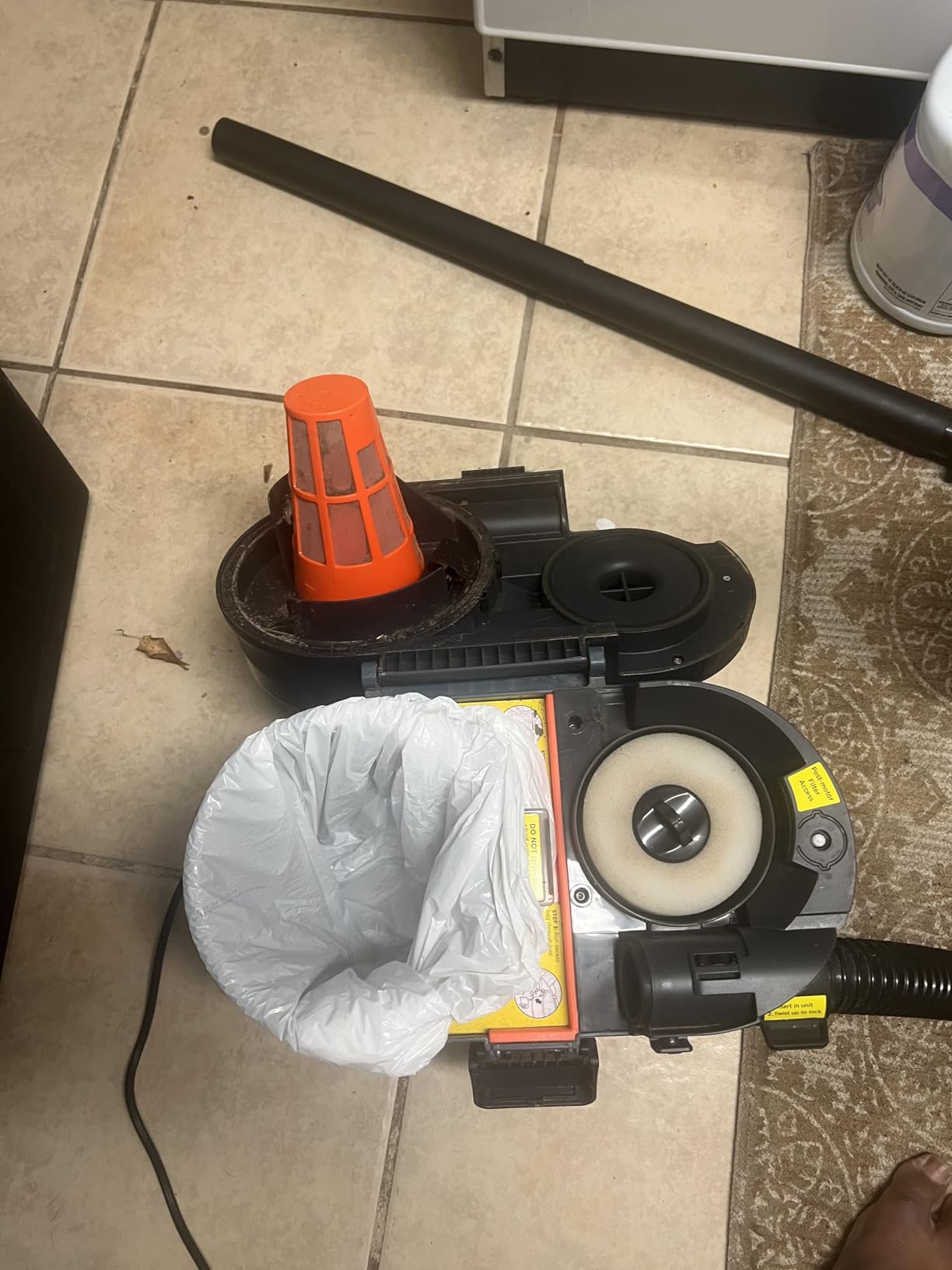 Shark MessMaster Portable Wet/Dry Vac, 3 Tools + Extension Wand, VS101 customer photo 2